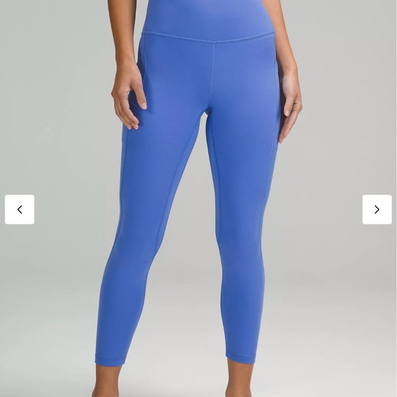 lululemon athletica Pants - NWT lululemon Align Pant 25" with Pockets in Wild Indigo